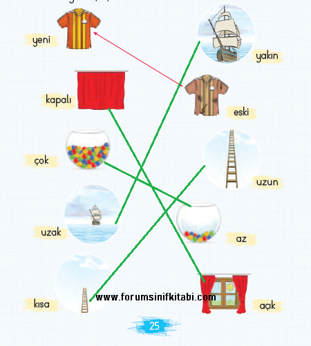 2. Sınıf Türkçe Koza Yayınları Ders Kitabı Sayfa 25 Cevapları