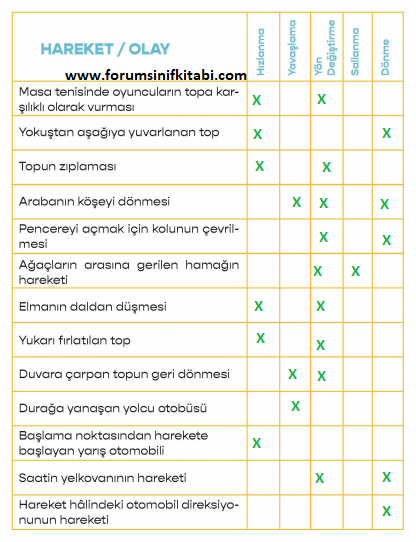 3.Sınıf Fen Bilimleri Meb yayınları Çalışma Kitabı Sayfa 36 Cevapları